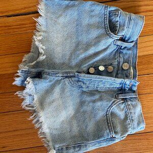 Pacsun denim shorts size 22 inch waist 000